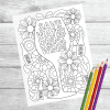 Color Me Wino: Wine Therapy Coloring Book - PDF Download - Image 3