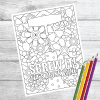 Color Me Wino: Wine Therapy Coloring Book - PDF Download - Image 5
