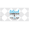 Retired & Raring To Go – Retirement Congrats Wine Label PDF Download in Blue - Image 3