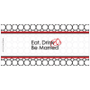 Eat, Drink & Be Married – Wedding or Engagement Wine Label PDF Download in Red - Image 3