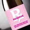 Rx Reserve – Everyday Wine Label PDF Download in Pink
