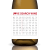 I Love You, Love Word Search – Proposal Wine Label PDF Download - Image 2