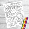Color Me Wino: Wine Therapy Coloring Book - PDF Download - Image 4