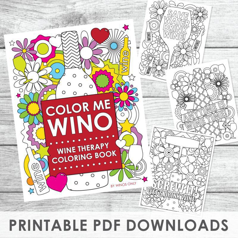 Coloring Book & Single Page - Downloads