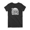 Beach Wino Vintage Graphic Tee – Short Sleeve Women’s T-shirt - Image 2